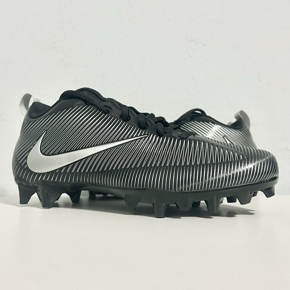 Nike Vapor Strike 5 TD “Black Metallic Silver” Men’s Size 9 Football Cleats
